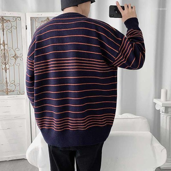 men's sweaters 2021 spring and autumn youth striped single-breasted sweater cardigan fashion casual wild loose black / navy1, White;black
men's sweaters 2021 spring and autumn youth striped single-breasted sweater cardigan fashion casual wild loose black / navy1, White;black