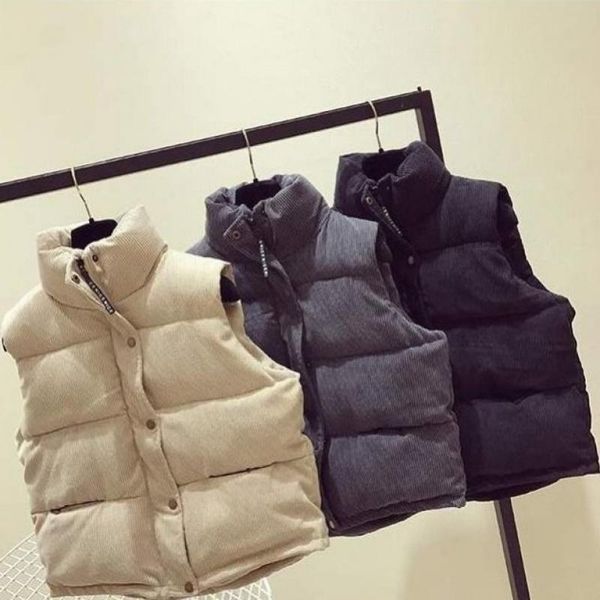 women's vests stand collar straight women fashion spring front breasted coats elegant casual loose cotton female ladies, Black;white
women's vests stand collar straight women fashion spring front breasted coats elegant casual loose cotton female ladies, Black;white