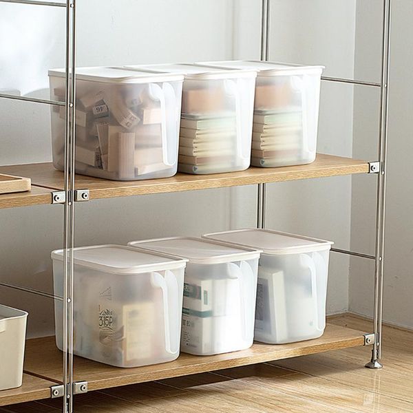 large moisture-proof and dust-proof storage box with handle for sundries simple transparent cabinet sealed bottles & jars
large moisture-proof and dust-proof storage box with handle for sundries simple transparent cabinet sealed bottles & jars