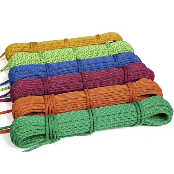 6mm outdoor climbing rope 30m rock ice equipment high strength survival paracord safety accessory cords, slings and webbing
6mm outdoor climbing rope 30m rock ice equipment high strength survival paracord safety accessory cords, slings and webbing