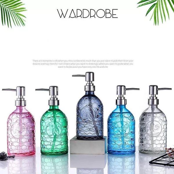 liquid soap dispenser glass bathroom accessories emulsion lotion bottle 500ml shampoo sanitizer for decoration
liquid soap dispenser glass bathroom accessories emulsion lotion bottle 500ml shampoo sanitizer for decoration