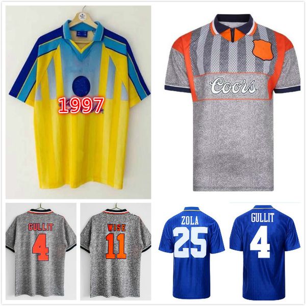 1995 1997 gullit zola wise hughes vialli retro soccer jersey 95 96 97 peacock spencer di matteo leboeuf classic vintage football shirt, Black;yellow
1995 1997 gullit zola wise hughes vialli retro soccer jersey 95 96 97 peacock spencer di matteo leboeuf classic vintage football shirt, Black;yellow