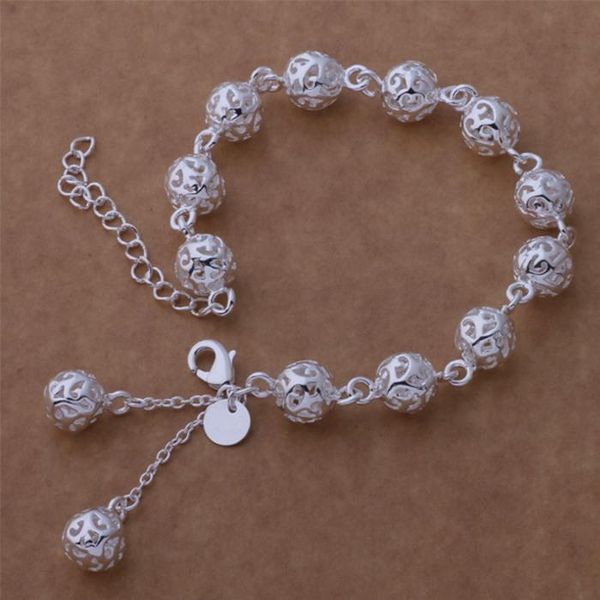 link, chain fashion jewelry bracelet silver plated ball wholesale priced gift ab267, Black
link, chain fashion jewelry bracelet silver plated ball wholesale priced gift ab267, Black