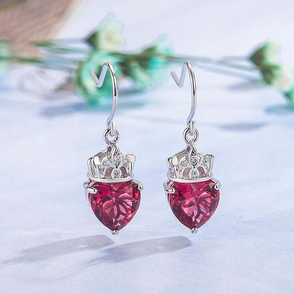 dangle & chandelier fashion queen blue red z drop earrings for women 925 silver retro crown peach heart wedding luxury jewelry with box
dangle & chandelier fashion queen blue red z drop earrings for women 925 silver retro crown peach heart wedding luxury jewelry with box