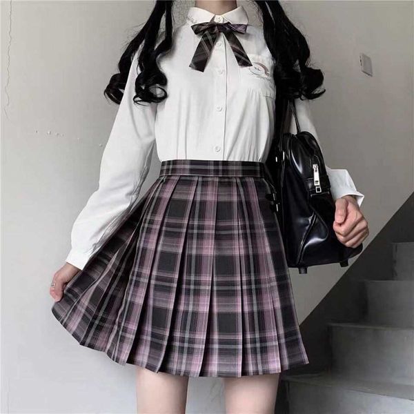 japanese plaid mini skirt casual fashion women 3pcs/set uniform ins harajuku kawaii large size ulzzang suits 210608, White
japanese plaid mini skirt casual fashion women 3pcs/set uniform ins harajuku kawaii large size ulzzang suits 210608, White