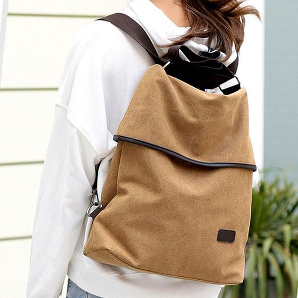 backpack retro simple canvas convertible tote women multifunction shoulder bag sale-wt
backpack retro simple canvas convertible tote women multifunction shoulder bag sale-wt