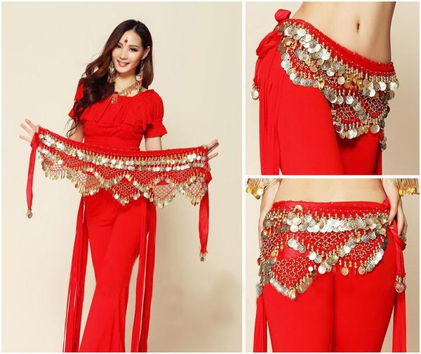 style coins belly dance waist chain accessories dress belt 8 colors hip with stage wear, Black;red
style coins belly dance waist chain accessories dress belt 8 colors hip with stage wear, Black;red