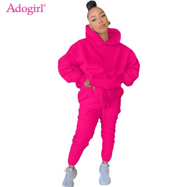 women's two piece pants adogirl 2021 fall winter solid fleece set women long sleeve hooded sweatshirts sweatpants jogging suit tracksui, White
women's two piece pants adogirl 2021 fall winter solid fleece set women long sleeve hooded sweatshirts sweatpants jogging suit tracksui, White