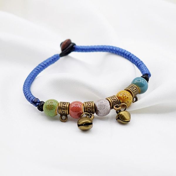 charm bracelets 1pc retro style hand ornaments small fresh literature bohemian ceramic woven bracelet for women, Golden;silver
charm bracelets 1pc retro style hand ornaments small fresh literature bohemian ceramic woven bracelet for women, Golden;silver
