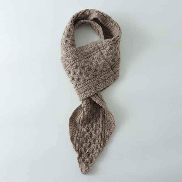 scarves 2021 women small scarf through-hole cashmere tie jubilee long cable ring collar solid color wool thick female knit accessories, Blue;gray
scarves 2021 women small scarf through-hole cashmere tie jubilee long cable ring collar solid color wool thick female knit accessories, Blue;gray