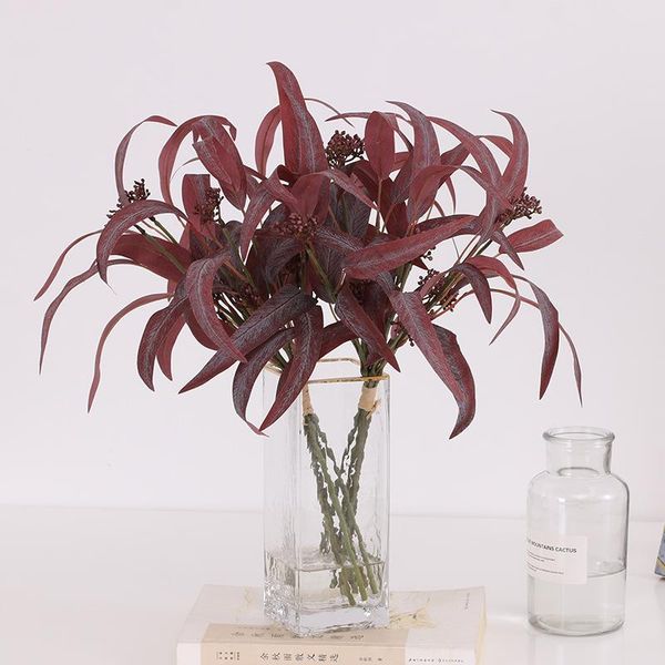 decorative flowers & wreaths artificial plastic eucalyptus branch flower bouquet plant wedding holiday greening decoration office living roo
decorative flowers & wreaths artificial plastic eucalyptus branch flower bouquet plant wedding holiday greening decoration office living roo
