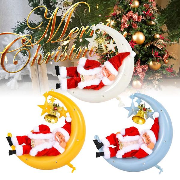 christmas decorations electric music santa claus moon hanging ornament xmas decor kid gift 2021
christmas decorations electric music santa claus moon hanging ornament xmas decor kid gift 2021