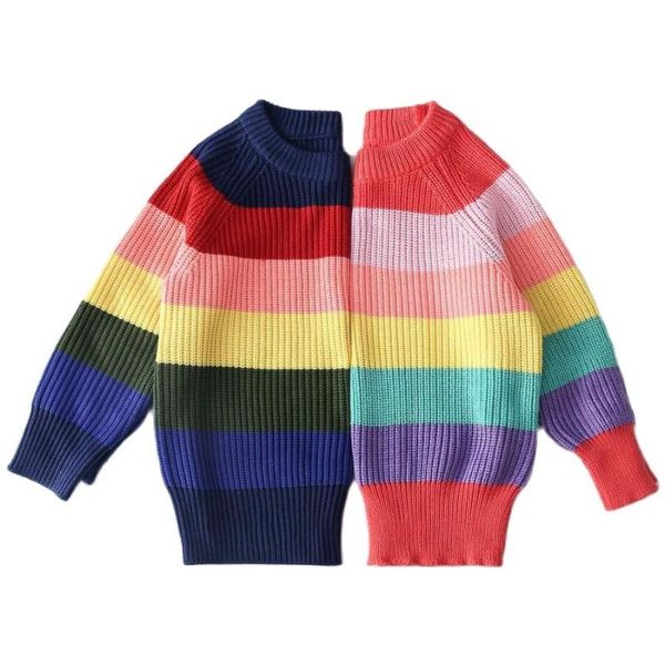 baby boys girls sweater rainbow stripe knitted outfits christmas children winter thick sweaters pullover clothes fashion, Blue
baby boys girls sweater rainbow stripe knitted outfits christmas children winter thick sweaters pullover clothes fashion, Blue