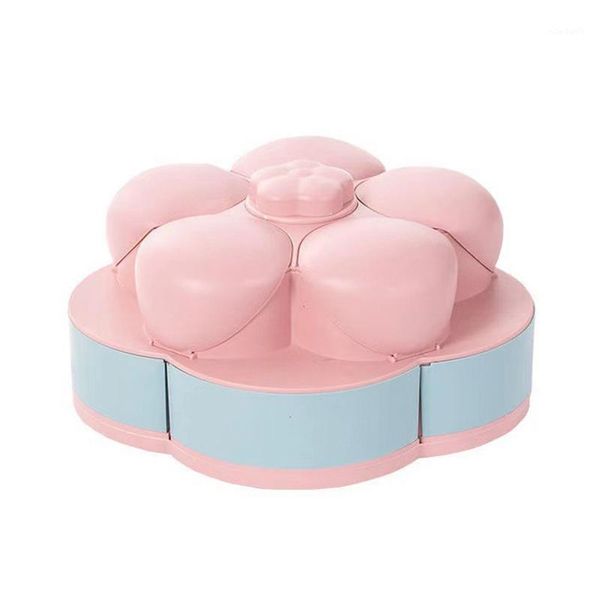 storage bottles & jars petal-shape rotating candy box,snack/nut box,candy/fruit plate food case,2-deck dried fruit organizer
storage bottles & jars petal-shape rotating candy box,snack/nut box,candy/fruit plate food case,2-deck dried fruit organizer