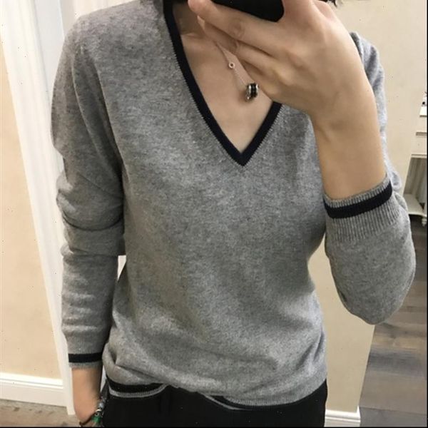 hit color womens sweaters cashmere cotton blended v neck sweater women autumn winter knitwear jumper pull femme pullover, White;black
hit color womens sweaters cashmere cotton blended v neck sweater women autumn winter knitwear jumper pull femme pullover, White;black