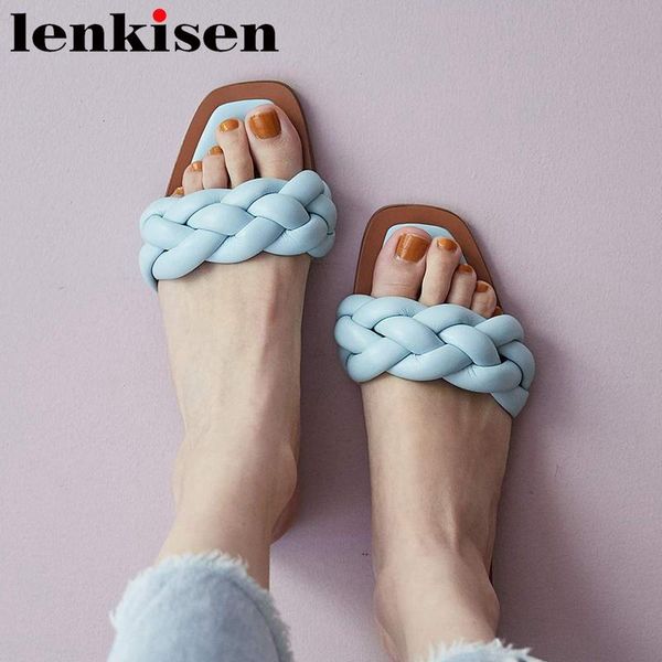 slippers lenkisen summer peep toe low heel slip on outside slipper handmade mixed color gentlewomen european design brand shoes l06, Black
slippers lenkisen summer peep toe low heel slip on outside slipper handmade mixed color gentlewomen european design brand shoes l06, Black