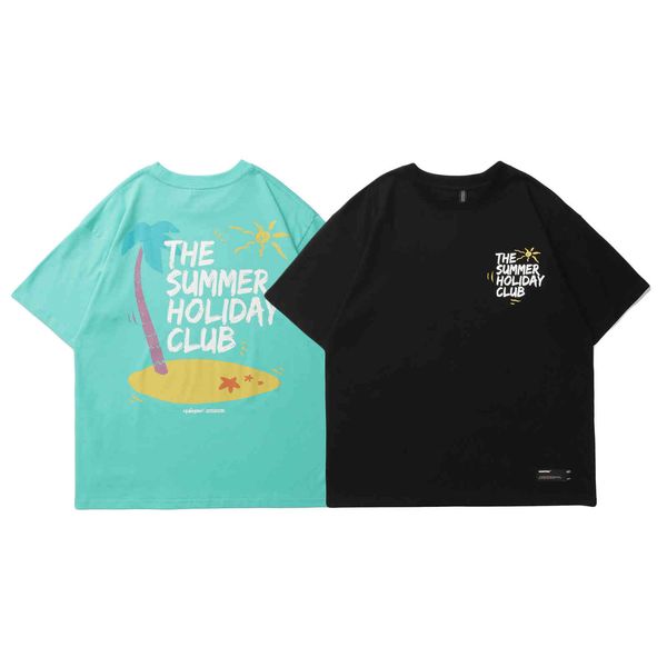 vamtac 2021 summer new street style coconut letter print fashion brand loose couple short sleeve t-shirt, White;black
vamtac 2021 summer new street style coconut letter print fashion brand loose couple short sleeve t-shirt, White;black