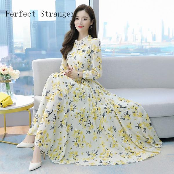 casual dresses 2021 spring arrival stand collar flower printed long sleeve women chiffon dress -4xl, Black;gray
casual dresses 2021 spring arrival stand collar flower printed long sleeve women chiffon dress -4xl, Black;gray