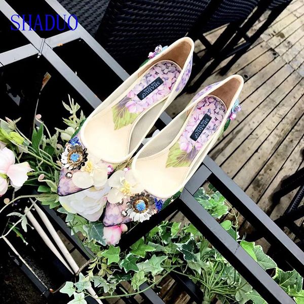 dress shoes 2021 shaduo genuine leather single printed diamonds high heels fine with net wedding party 6cm, Black
dress shoes 2021 shaduo genuine leather single printed diamonds high heels fine with net wedding party 6cm, Black