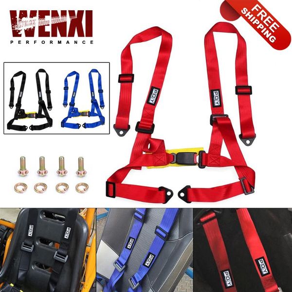safety belts & accessories 2" racing harness seat belt 4 point fixing mounting quick release car for seat&go-kart shs01
safety belts & accessories 2" racing harness seat belt 4 point fixing mounting quick release car for seat&go-kart shs01