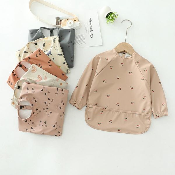 baby bibs waterproof clothes long sleeve feeding boys girls burp cloth pu art smock apron pocket infant & cloths
baby bibs waterproof clothes long sleeve feeding boys girls burp cloth pu art smock apron pocket infant & cloths