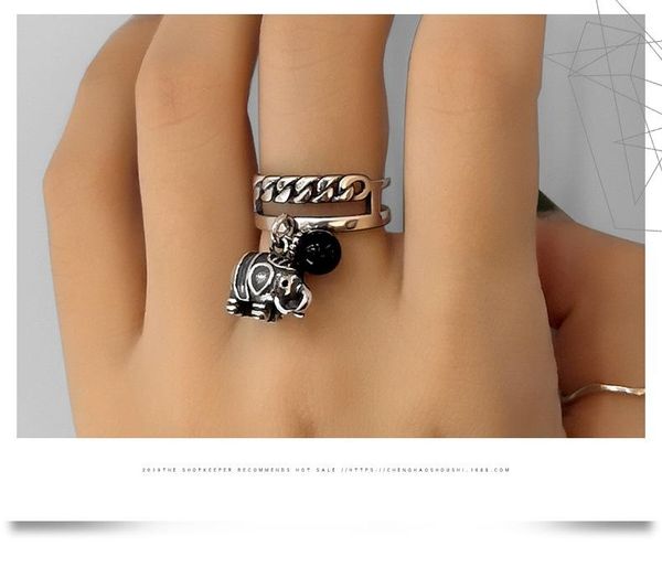 wedding rings s925 silver ring female personality elephant pearl sterling opening adjustable, Slivery;golden
wedding rings s925 silver ring female personality elephant pearl sterling opening adjustable, Slivery;golden