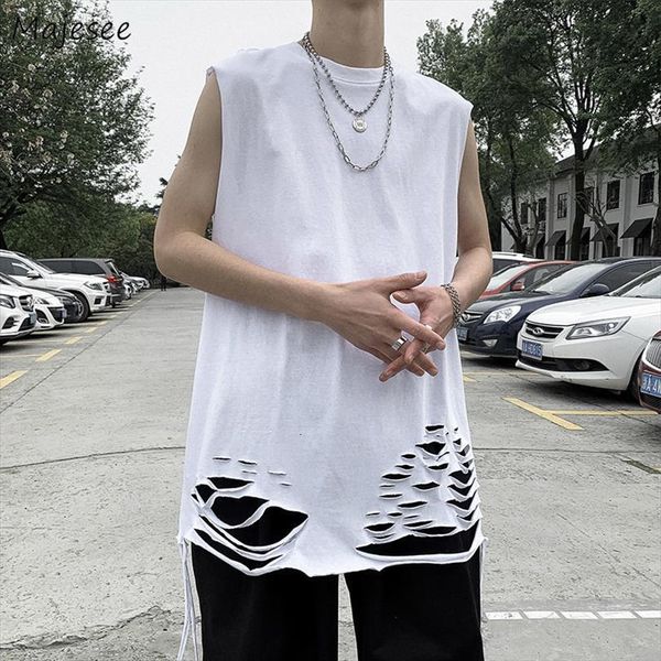 men tanks solid loose mens hollow out sleeveless undershirts fitness hip hop korean style male fashion bread breathable singlet, White;black
men tanks solid loose mens hollow out sleeveless undershirts fitness hip hop korean style male fashion bread breathable singlet, White;black