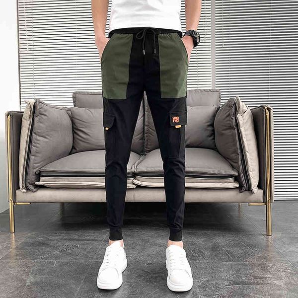 pants you'll see men's trousers fashion 2021 korean fine fit hare multi-pockets ankle casual length male clothing corridors 36-27, Black
pants you'll see men's trousers fashion 2021 korean fine fit hare multi-pockets ankle casual length male clothing corridors 36-27, Black