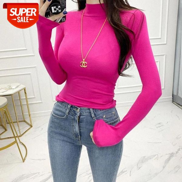 thin summer t shirt women 2021 elasticity t-shirt korean style woman clothes slim tshirt female casual long sleeve #np4e, White
thin summer t shirt women 2021 elasticity t-shirt korean style woman clothes slim tshirt female casual long sleeve #np4e, White