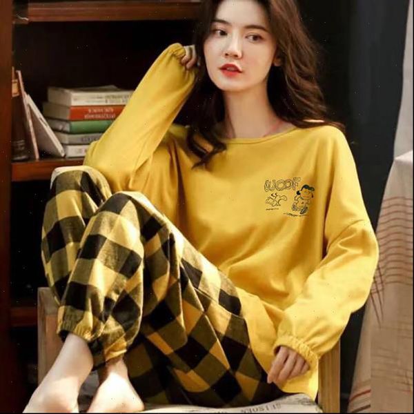 home clothes plaid pants women sleepwear print set spring and autumn pajamas pyjamas pijama mujer, Black;red
home clothes plaid pants women sleepwear print set spring and autumn pajamas pyjamas pijama mujer, Black;red