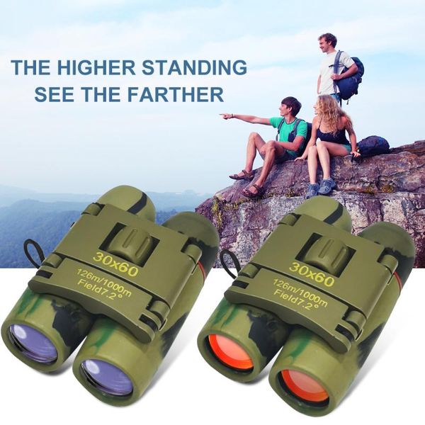 telescope & binoculars mini 30 x 60 pocket camouflage double tube day and night vision foldable binocular camping equipment
telescope & binoculars mini 30 x 60 pocket camouflage double tube day and night vision foldable binocular camping equipment