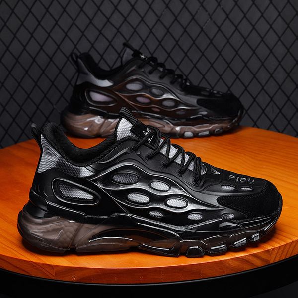sports running shoes men's autumn and winter outdoor soft bottom shock absorption tide wild ins hong kong style black thick bottom dad
sports running shoes men's autumn and winter outdoor soft bottom shock absorption tide wild ins hong kong style black thick bottom dad