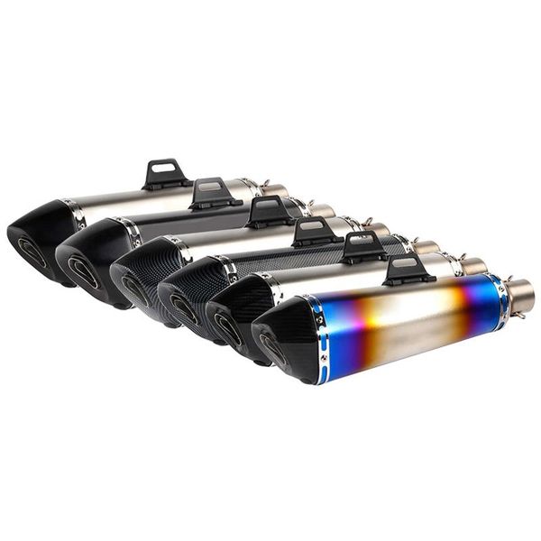 motorcycle exhaust system length 470mm inlet 51mm end pipe muffler universal motorbike pitbike scooter slip on escape moto carbon fiber
motorcycle exhaust system length 470mm inlet 51mm end pipe muffler universal motorbike pitbike scooter slip on escape moto carbon fiber
