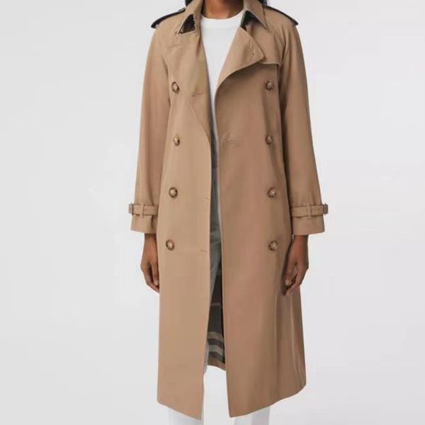 women's trench coats long classic windbreaker waterproof british high-end english style autumn winter gabadian solid color size coat f4, Tan;black
women's trench coats long classic windbreaker waterproof british high-end english style autumn winter gabadian solid color size coat f4, Tan;black