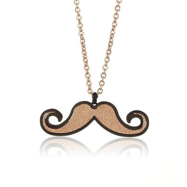rose gold-color necklaces for women/men mustache pendant, drop #n18k-70 chains, Silver
rose gold-color necklaces for women/men mustache pendant, drop #n18k-70 chains, Silver
