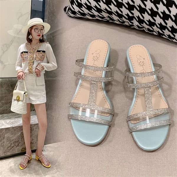 slippers pxelena crystal women beach 2021 summer med heels slides lady fashion outdoor sandals blue yellow large size 34-45, Black
slippers pxelena crystal women beach 2021 summer med heels slides lady fashion outdoor sandals blue yellow large size 34-45, Black
