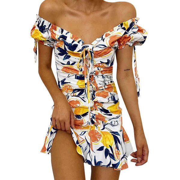 casual dresses off shoulder cross bandage party women short sleeve high waist orange print ruffle mini bodycon summer dress vestidos yxbl, Black;gray
casual dresses off shoulder cross bandage party women short sleeve high waist orange print ruffle mini bodycon summer dress vestidos yxbl, Black;gray