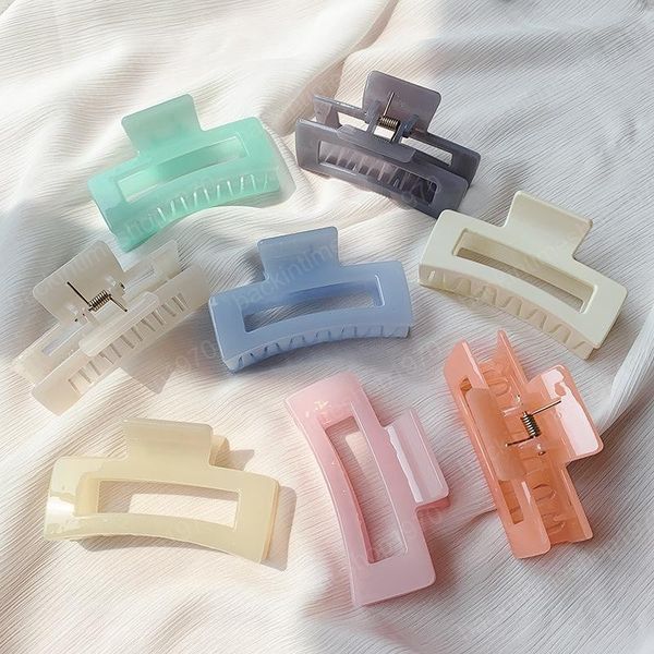 woman elegant hair clip barrettes claw square hairpins crab hiars accessories women hairgrip girls clips headwear, Slivery;white
woman elegant hair clip barrettes claw square hairpins crab hiars accessories women hairgrip girls clips headwear, Slivery;white