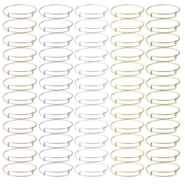 60 pcs diy expandable bangle bracelets adjustable wire bracelets blank beading pendants bangles for diy jewelry making, Black
60 pcs diy expandable bangle bracelets adjustable wire bracelets blank beading pendants bangles for diy jewelry making, Black