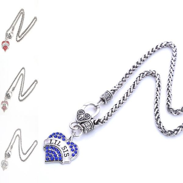 pendant necklaces fashion rhodium plated zinc studded with sparkling crystals diabetic/hope/i love you/lil sis heart necklace, Silver
pendant necklaces fashion rhodium plated zinc studded with sparkling crystals diabetic/hope/i love you/lil sis heart necklace, Silver