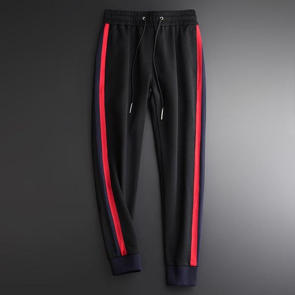 men's pants spring luxury twill fabric side ribbon mens trousers plus size 3xl 4xl casual sport slim fit men jogger, Black
men's pants spring luxury twill fabric side ribbon mens trousers plus size 3xl 4xl casual sport slim fit men jogger, Black