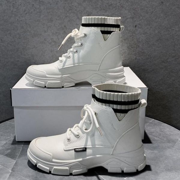 boots ankle woman winter warm shoes sock female white/black casual snow for women boot striped platform
boots ankle woman winter warm shoes sock female white/black casual snow for women boot striped platform
