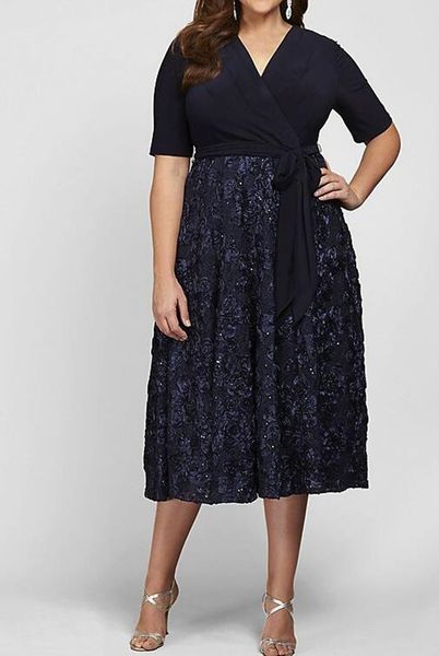 short sleeve dress plus size wedding party mother bride v neck mermaid lace mother's dresses, Black;red
short sleeve dress plus size wedding party mother bride v neck mermaid lace mother's dresses, Black;red