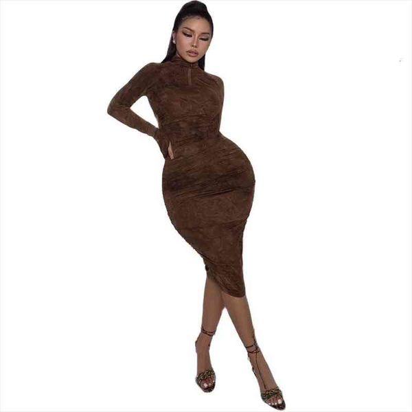 brown party holiday birthday stretch women dress vestido long sleeve ruched tight bodycon slim zip up robe clothes, Black;gray
brown party holiday birthday stretch women dress vestido long sleeve ruched tight bodycon slim zip up robe clothes, Black;gray