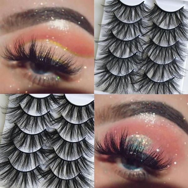 false eyelashes 5 pairs 6d mink hair natural thick long wispy dramatic fake lashes makeup beauty extension tools faux cils
false eyelashes 5 pairs 6d mink hair natural thick long wispy dramatic fake lashes makeup beauty extension tools faux cils