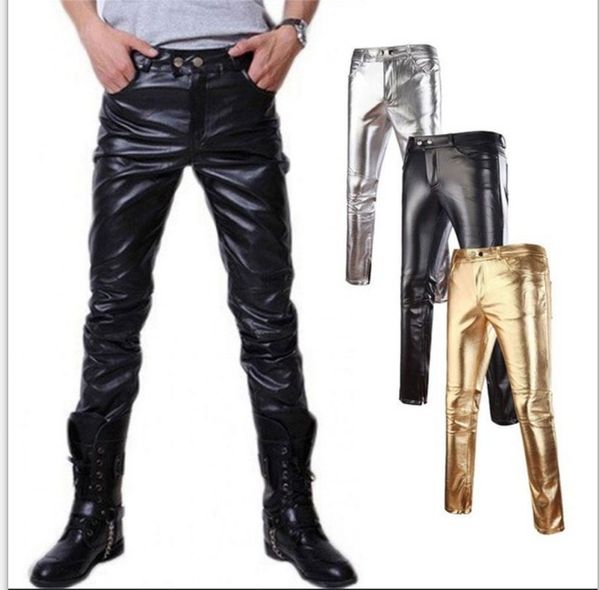 pants trousers casual leather men's slim leggings korean locomotive trend autumn and winter pu, Black
pants trousers casual leather men's slim leggings korean locomotive trend autumn and winter pu, Black