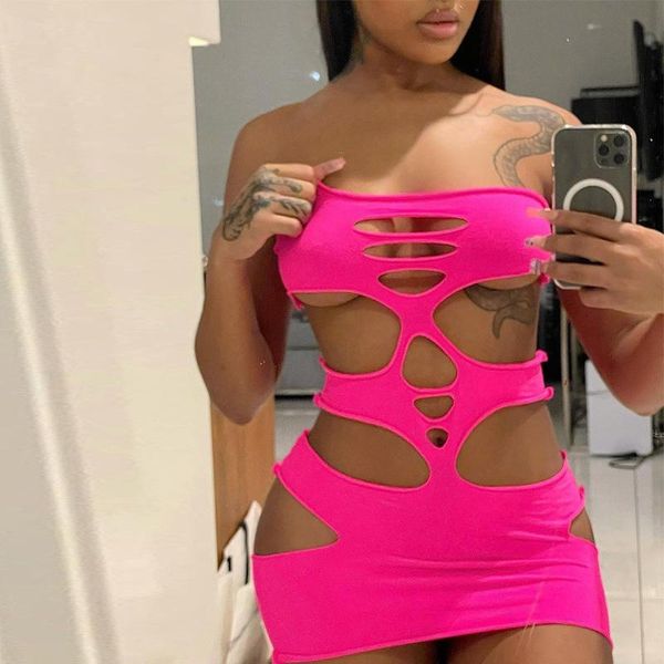 casual dresses dsmtrc women fashion solid strapless sleeveless hollow out revealing mini dress bodycon party club y2k 2021 summer, Black;gray
casual dresses dsmtrc women fashion solid strapless sleeveless hollow out revealing mini dress bodycon party club y2k 2021 summer, Black;gray