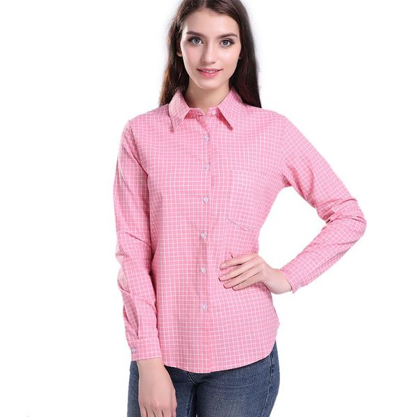 women's blouses & shirts fun orange women plaid blusas femininas fashion autumn shirt long sleeve blouse, White
women's blouses & shirts fun orange women plaid blusas femininas fashion autumn shirt long sleeve blouse, White