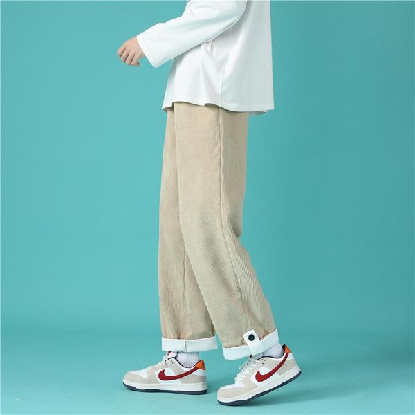 men's pants corduroy men harem solid color streetwear jogger sweatpants male 2021 harajuku woman casual straight pant trousers 3xl, Black
men's pants corduroy men harem solid color streetwear jogger sweatpants male 2021 harajuku woman casual straight pant trousers 3xl, Black
