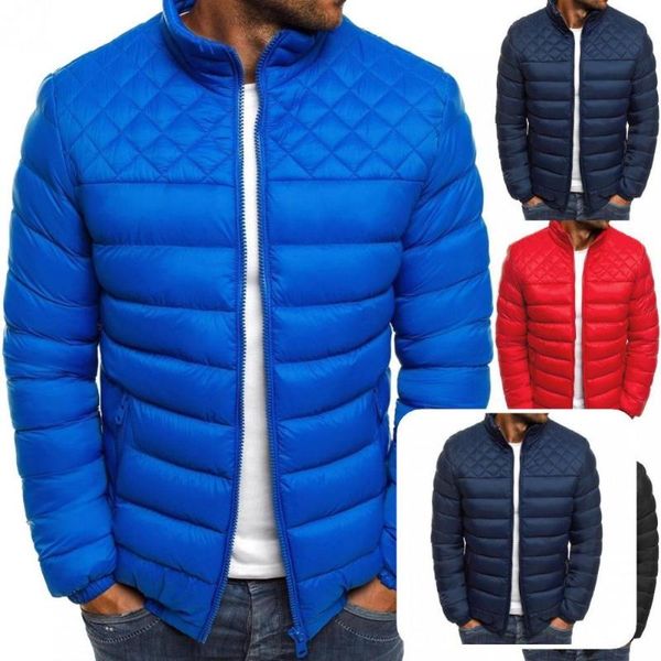 men's jackets quilted jacket stylish casual plaid overcoat thin cotton coat, Black;brown
men's jackets quilted jacket stylish casual plaid overcoat thin cotton coat, Black;brown